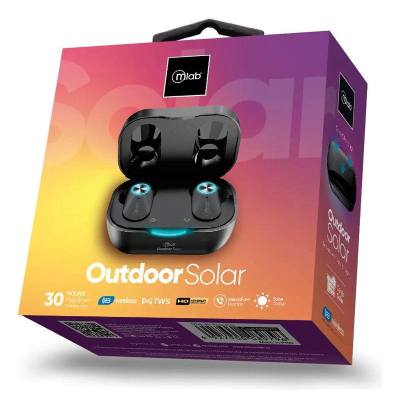 AUDIFONOS INALAMBRICOS CON CARGA SOLAR PARA EXTERIORES - 4
