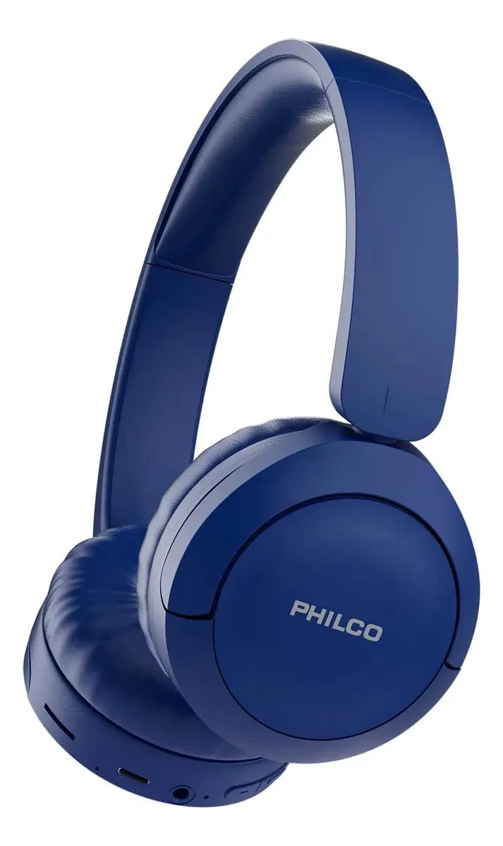 AUDIFONO INALAMBRICO COLOR AZUL CON MICROFONO - 4