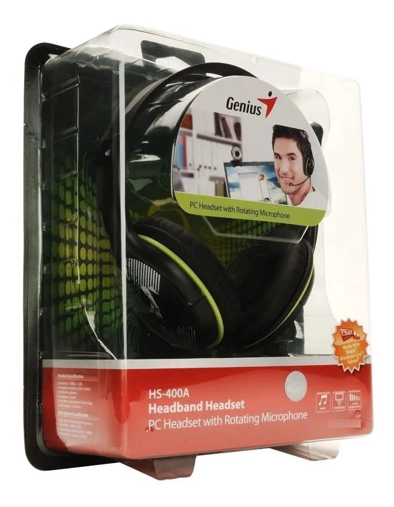 AUDIFONO CON MICROFONO Y CONEXION 3.5MM - 4