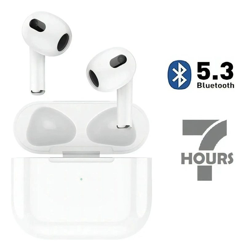 AUDIFONOS INALAMBRICOS 3RA GENERACION CON 7 HORAS DE USO - 2