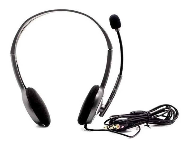 AURICULAR CON MICROFONO Y CONEXION PLUG 3.5 MM - 3