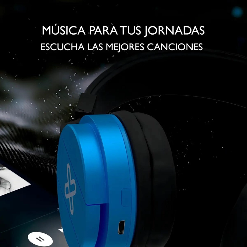 AUDIFONOS INALAMBRICOS BLUETOOTH FURY PRO CON MICROFONO - 2