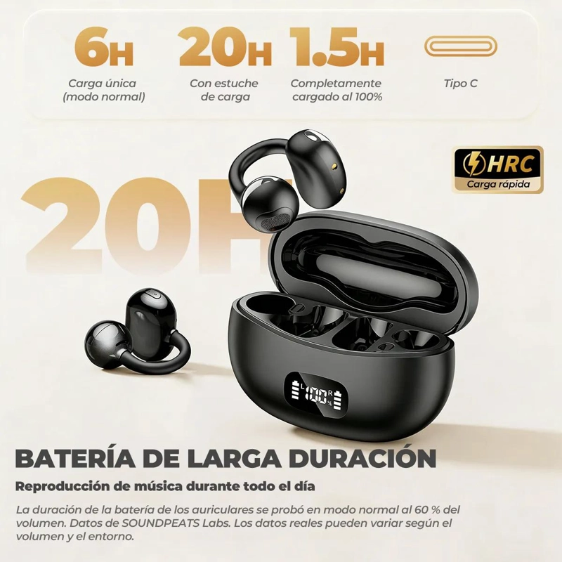 AUDIFONOS IN-EAR BLUETOOTH CON CANCELACION DE RUIDO - 3