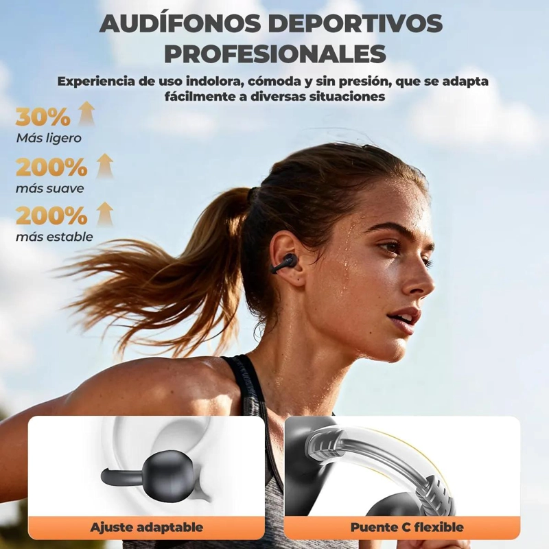 AUDIFONOS IN-EAR BLUETOOTH CON CANCELACION DE RUIDO - 4