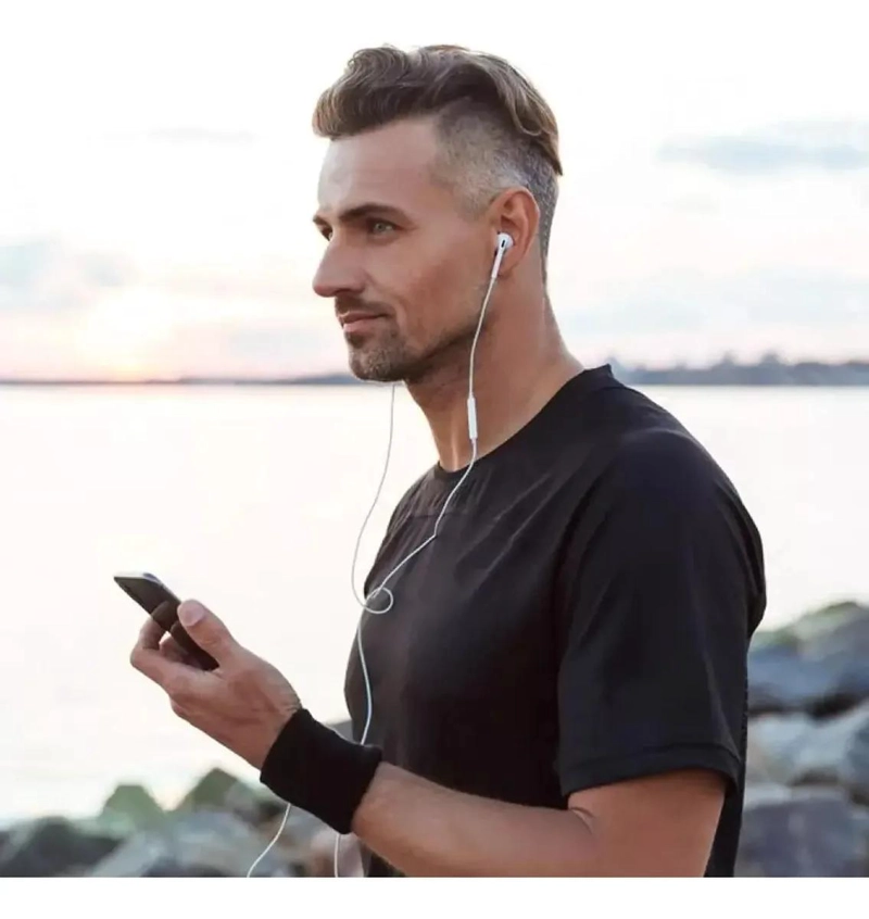 AUDIFONOS IRM COMPATIBLES CON IPHONE BLANCO - 4