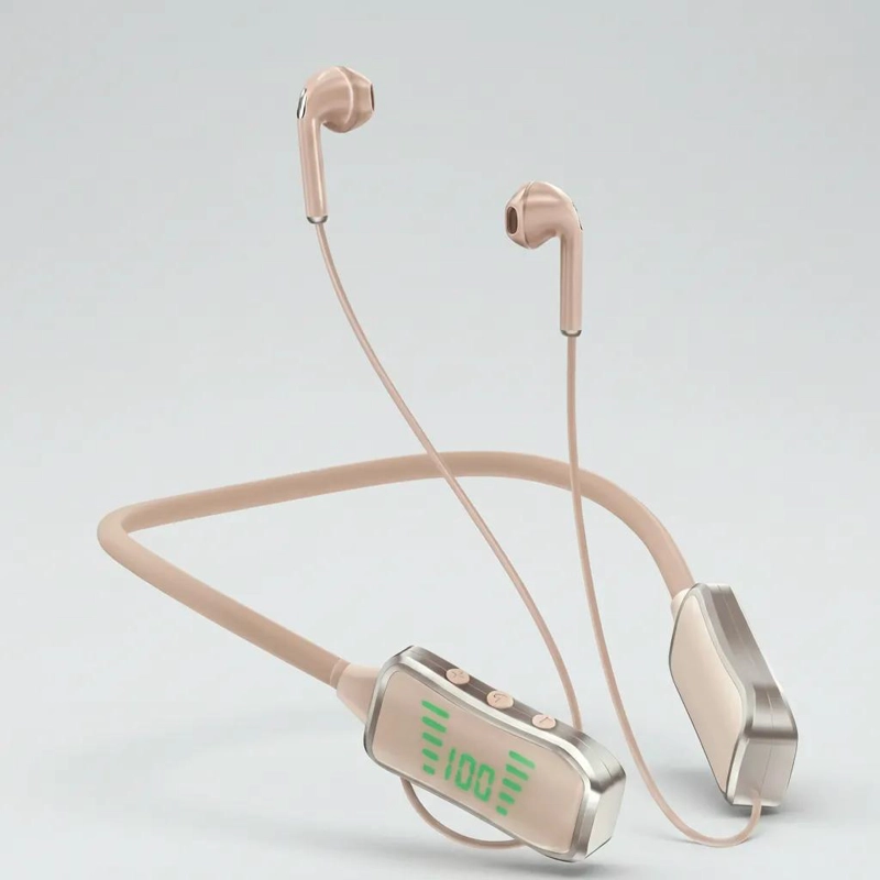 AUDIFONOS DEPORTIVOS BLUETOOTH 5.3 CON PANTALLA LED INALA - 3