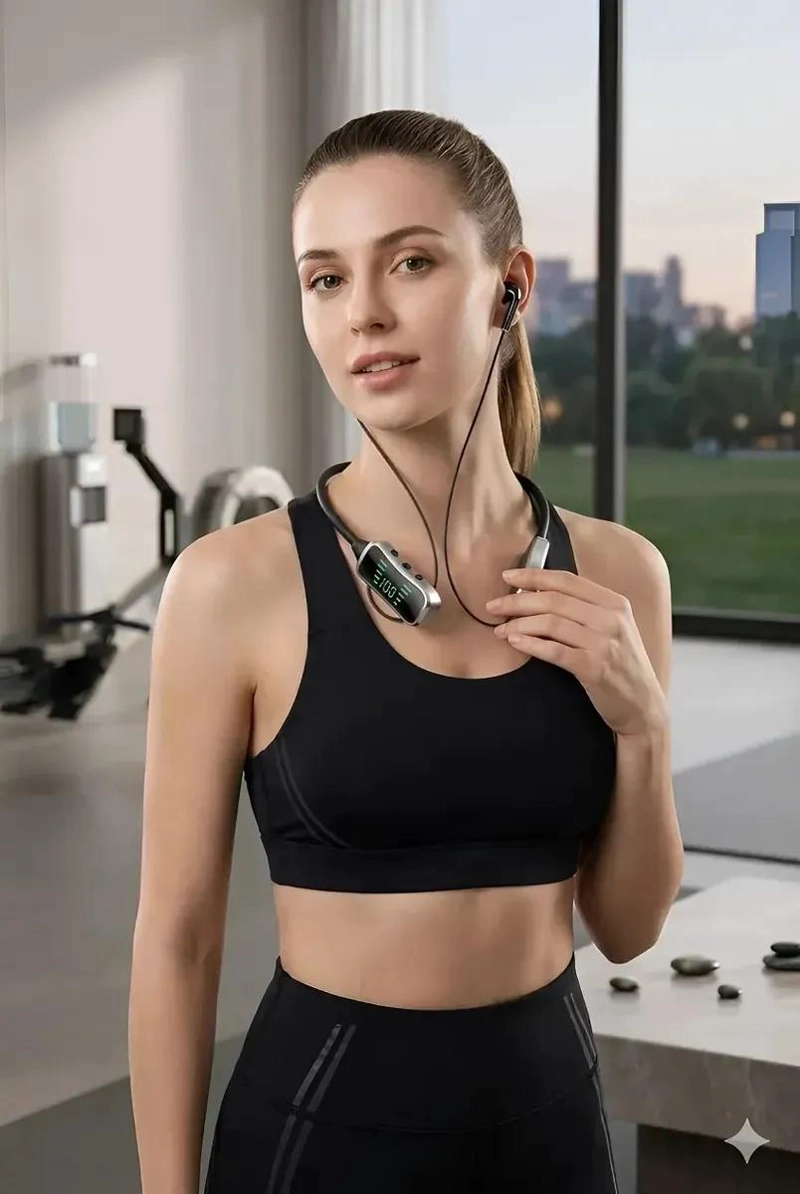 AUDIFONOS BLUETOOTH DEPORTIVOS INALAMBRICOS BATERIA 48H - 2