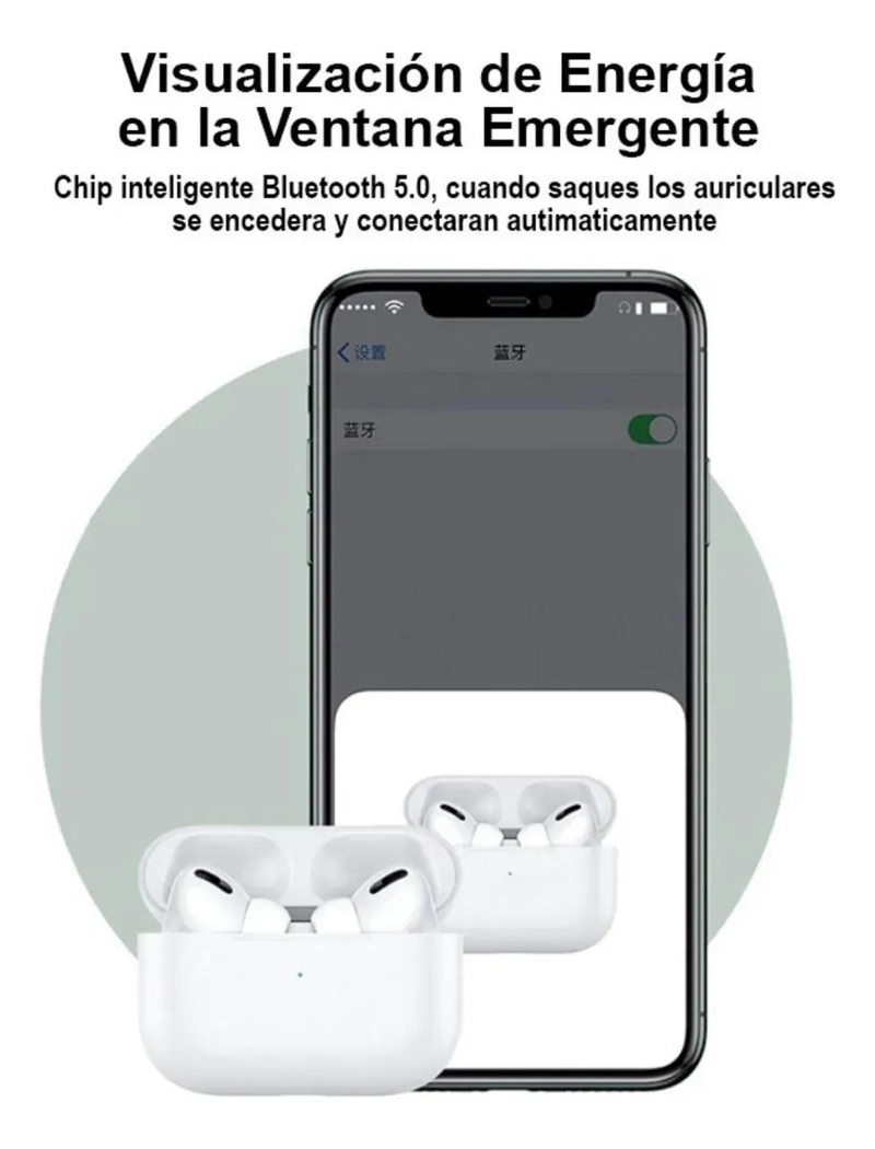AUDIFONO BLUETOOTH INALAMBRICO PARA IPHONE Y ANDROID - 3