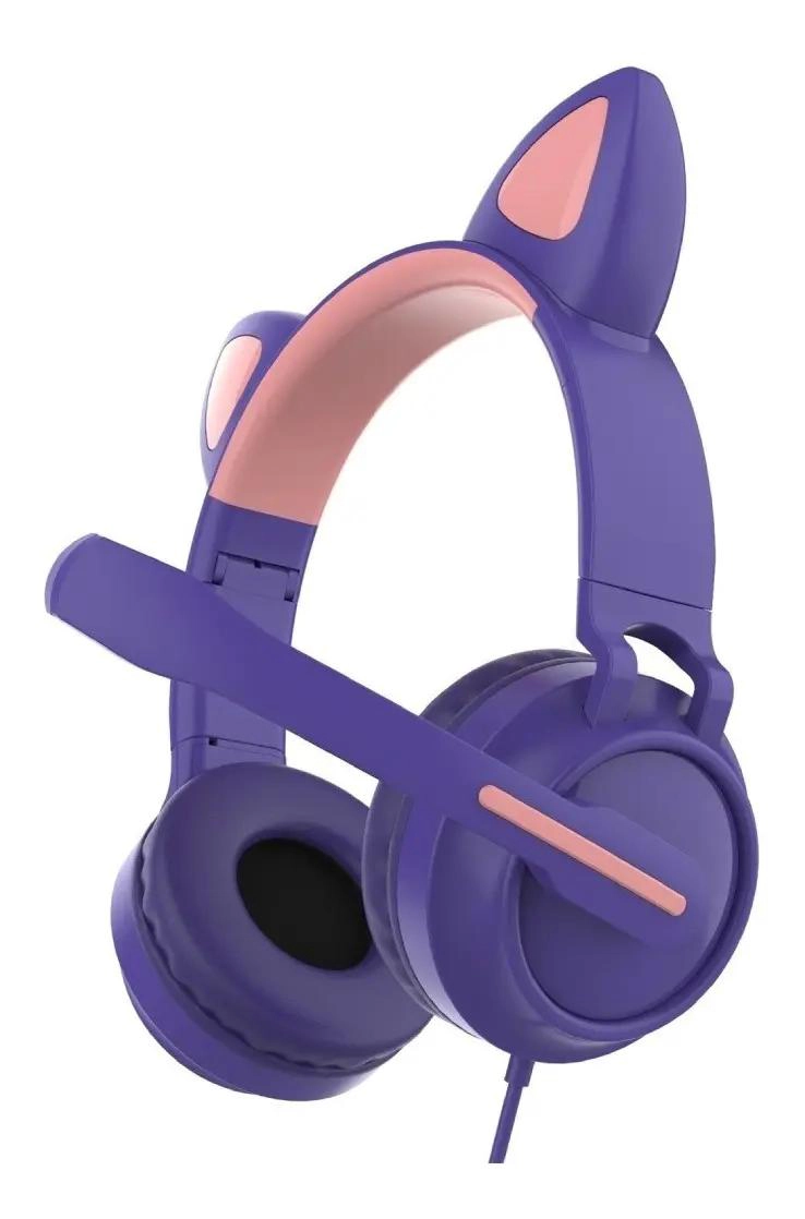 AUDIFONOS CON ILUMINACION LED RGB Y MICROFONO INTEGRADO - 1