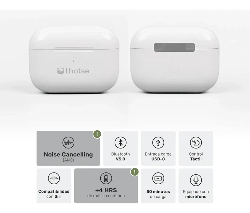 AUDIFONOS INALAMBRICOS RM7 PRO BLANCOS CON MICROFONO - 3