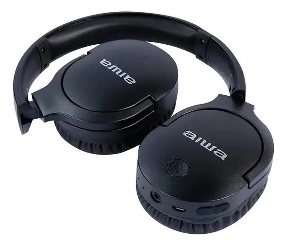 AUDIFONOS BLUETOOTH OVER EAR PLEGABLES NEGRO - 3