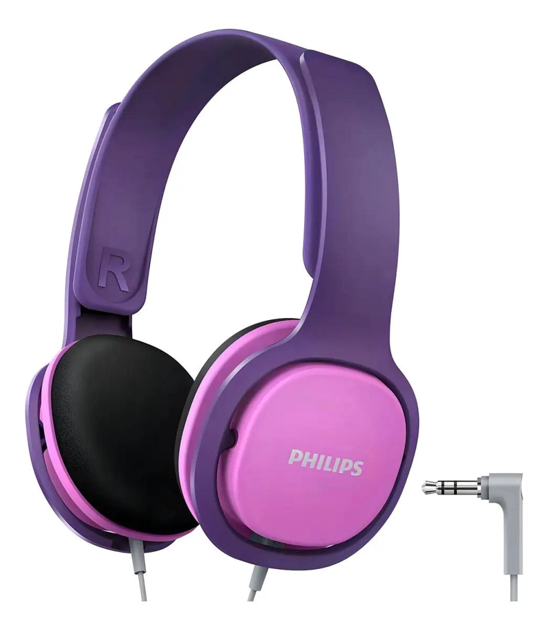 AURICULARES PARA NIÑOS COLOR AZUL CON DISEÑO COMODO - 4