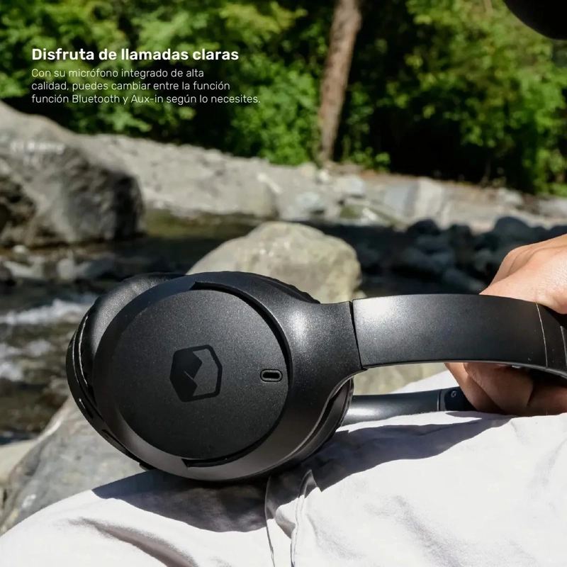 AUDIFONOS BLUETOOTH INALAMBRICOS OVER EAR CON SONIDO ENVOLVENTE - 5