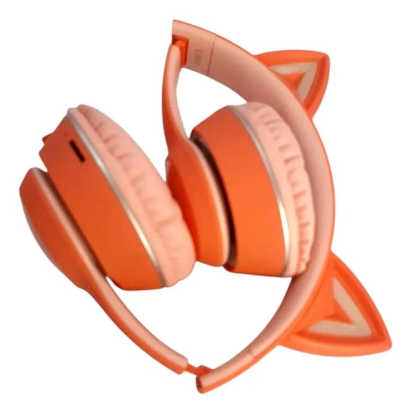 AUDIFONOS BLUETOOTH CON MICROFONO Y LUZ LED - 1