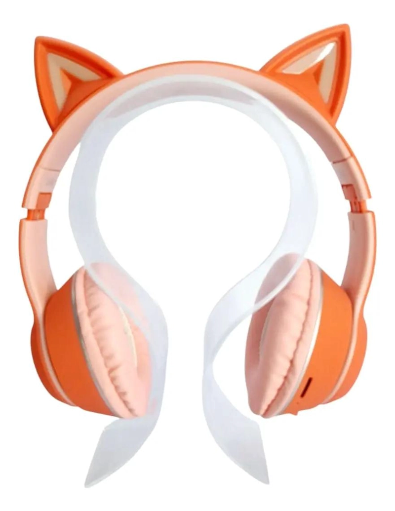 AUDIFONOS BLUETOOTH CON MICROFONO Y LUZ LED - 2
