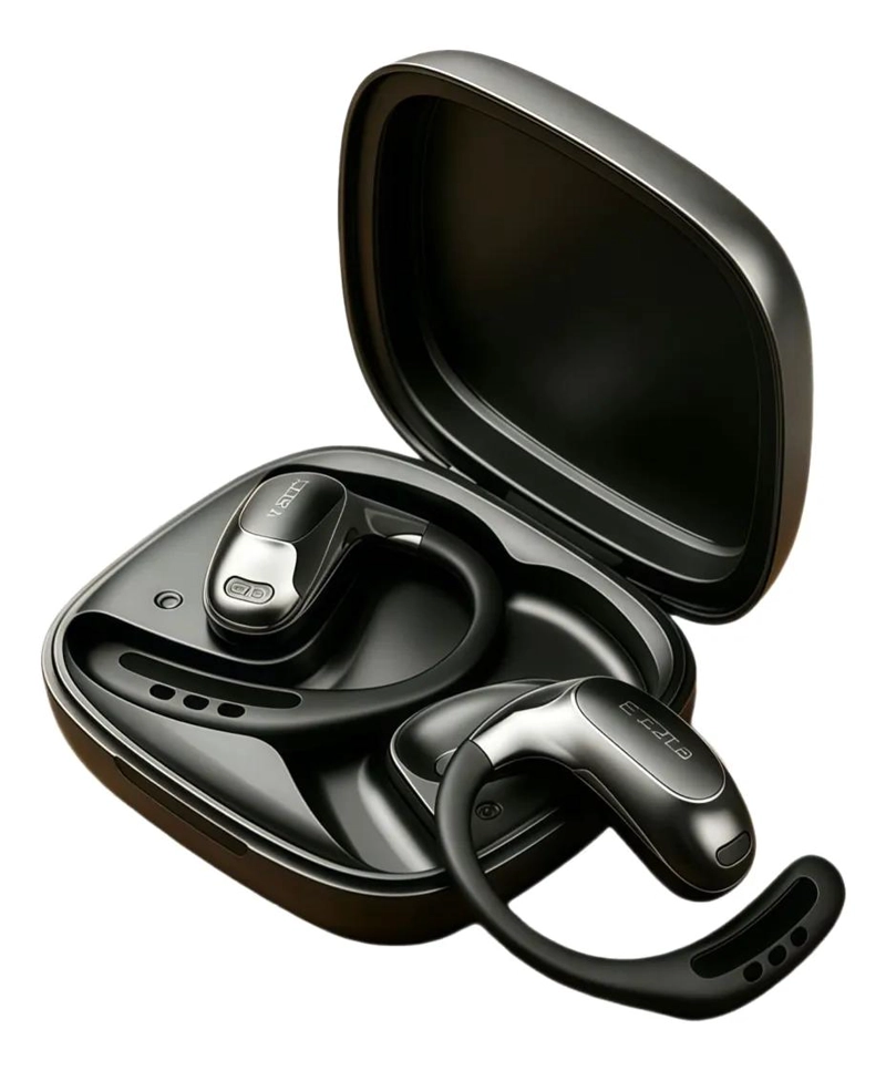 AURICULARES BLUETOOTH CON GANCHO Y CANCELACION DE RUIDO - 1