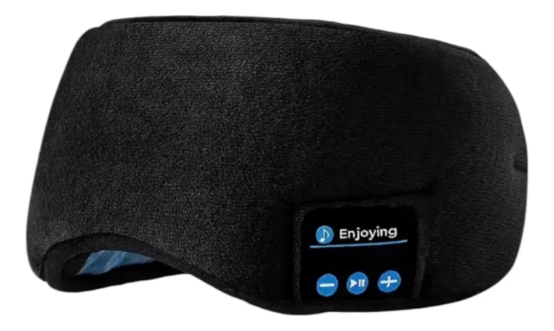 AUDIFONOS INALAMBRICOS CON DIADEMA AJUSTABLE TIPO ANTIFAZ - 1