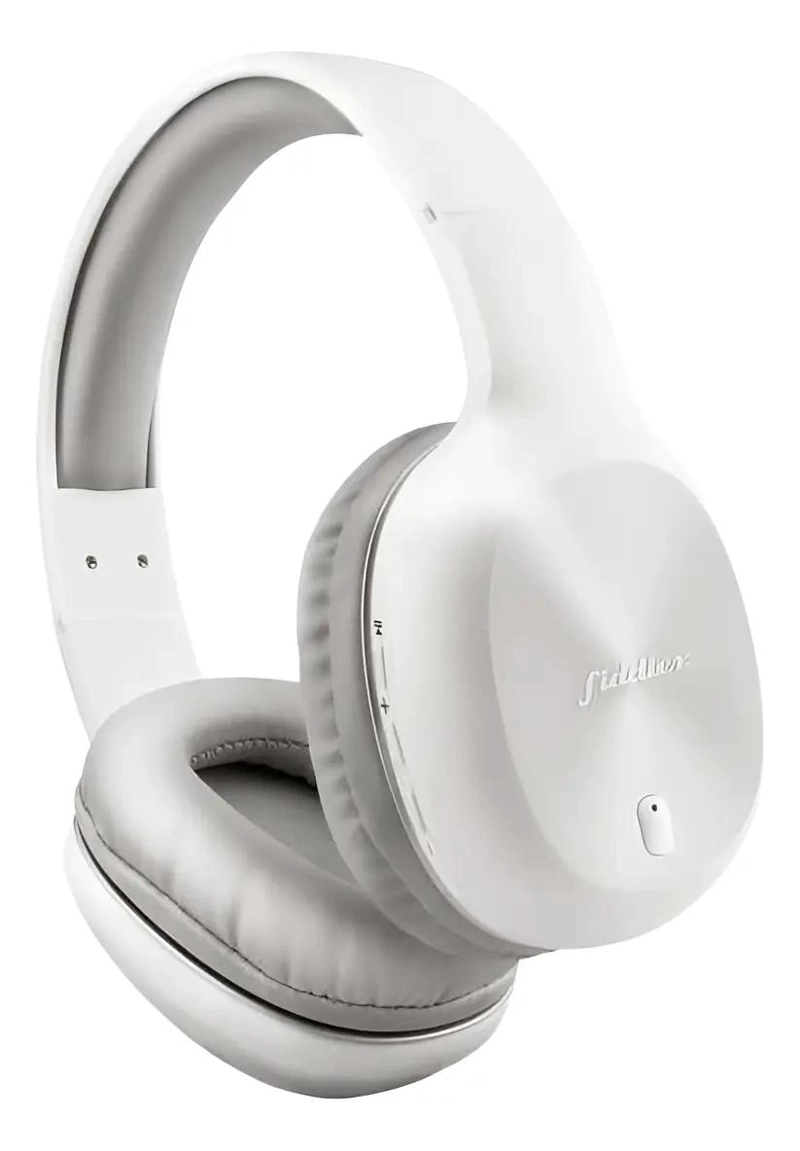 AUDIFONOS BLUETOOTH ON-EAR CON MANOS LIBRES BLANCO - 1