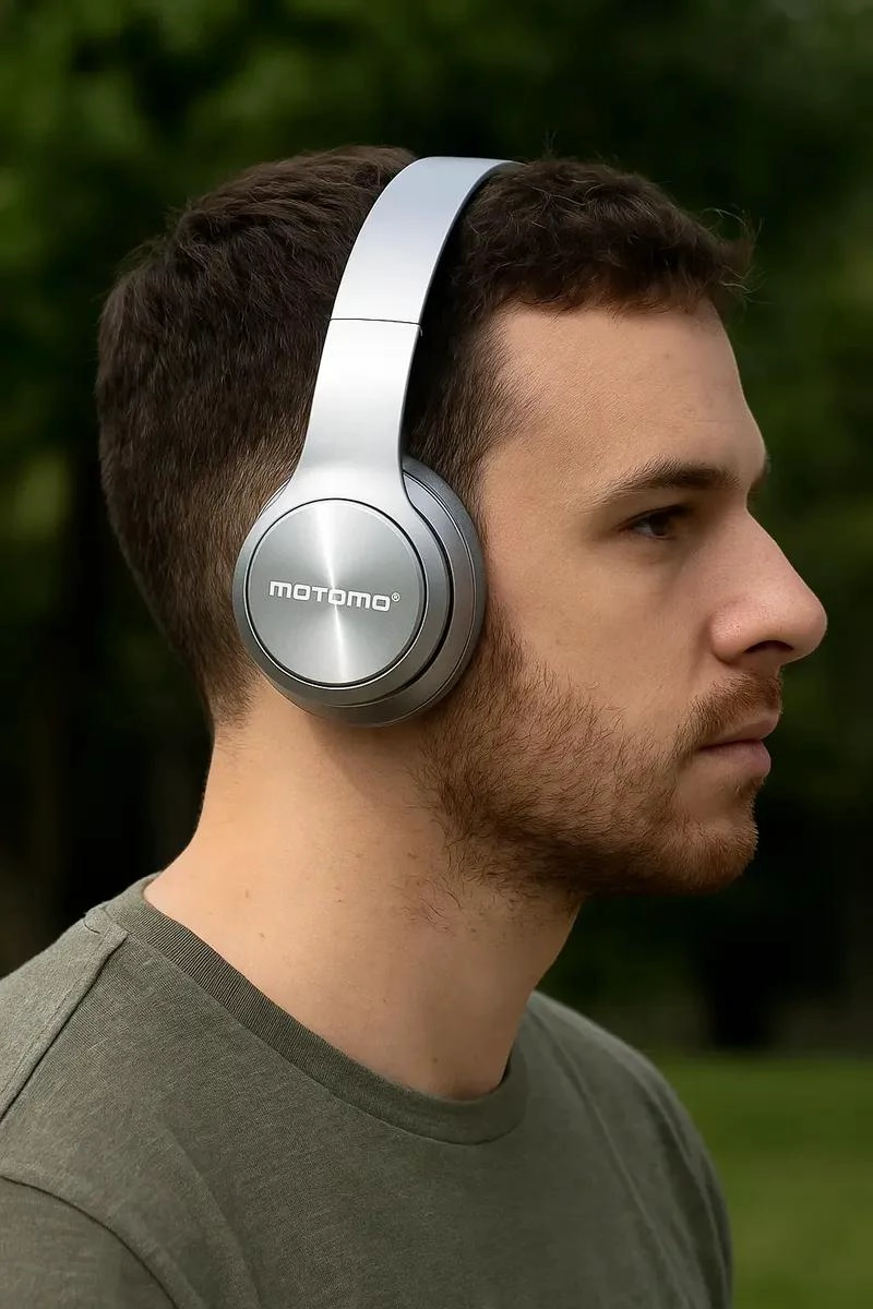 AUDIFONOS INALAMBRICOS BLUETOOTH CON MICROFONO Y CONTROL - 4