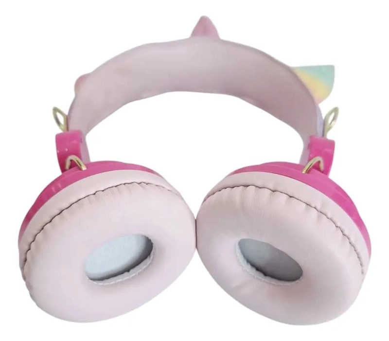 AUDIFONOS INALAMBRICOS BLUETOOTH DISEÑO UNICORNIO PARA NIÑAS - 2