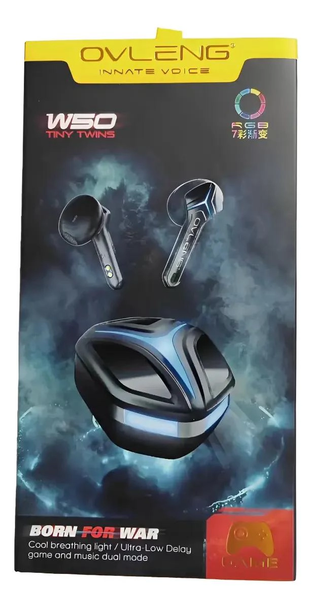 AUDIFONOS IN-EAR GAMER BLUETOOTH TWS W50 - 3