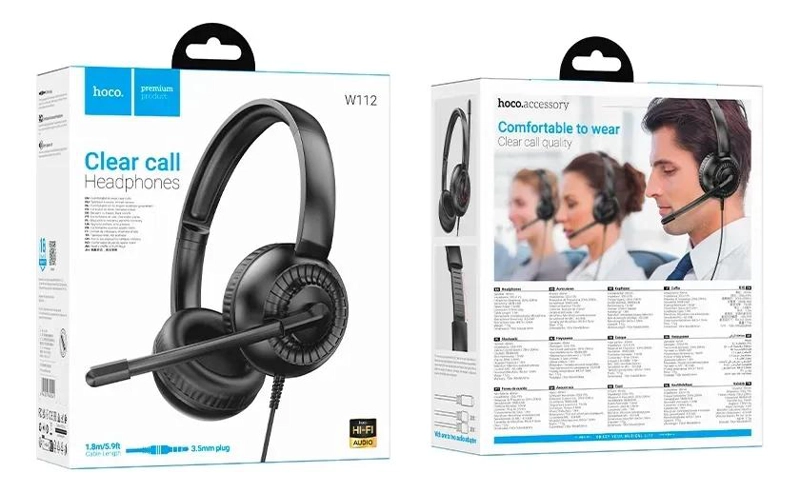 AUDIFONOS CON MICROFONO 3.5MM PARA LLAMADAS CLARAS - 5