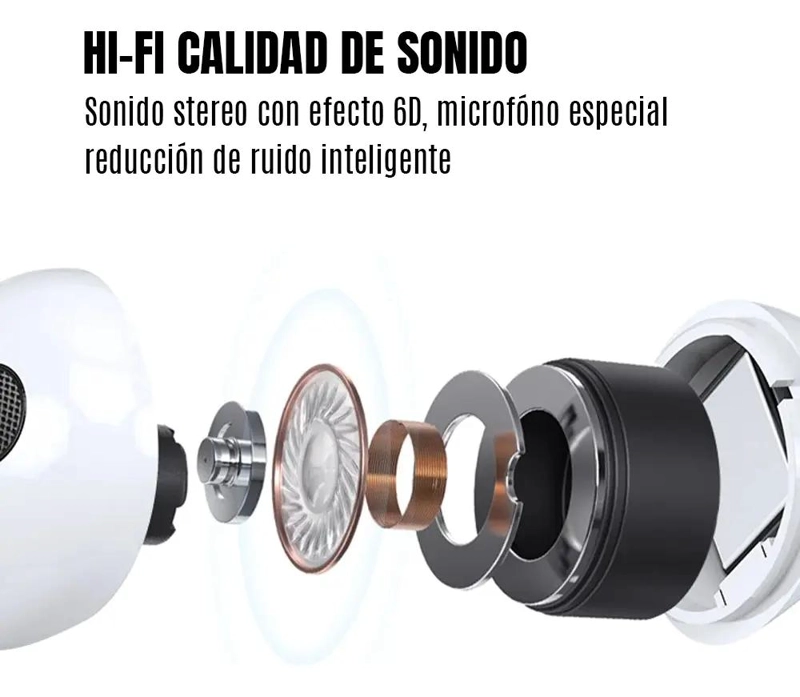 AUDIFONOS BLUETOOTH INALAMBRICOS PARA IPHONE - 5
