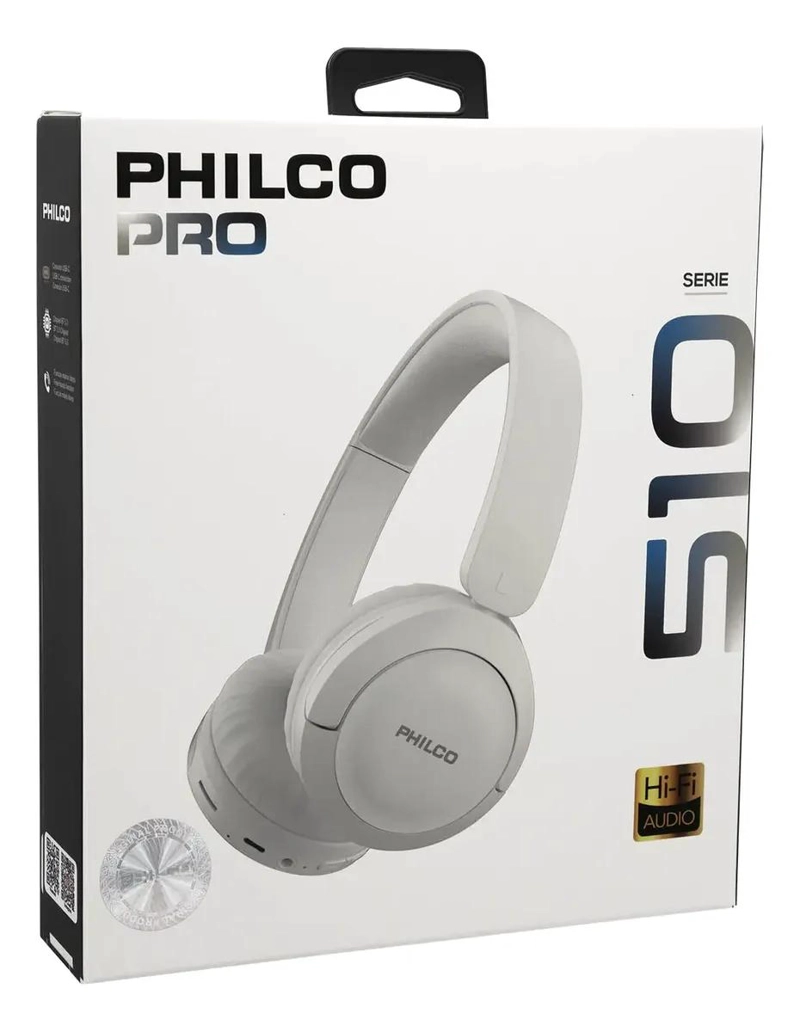 AUDIFONO INALAMBRICO BLANCO CON MICROFONO - 5