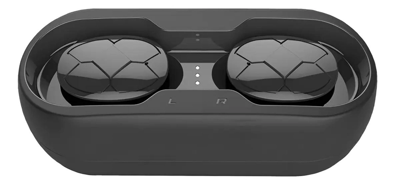 AUDIFONOS BLUETOOTH V5 TWS CON ESTUCHE DE CARGA NEGRO - 1