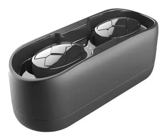 AUDIFONOS BLUETOOTH V5 TWS CON ESTUCHE DE CARGA NEGRO - 4