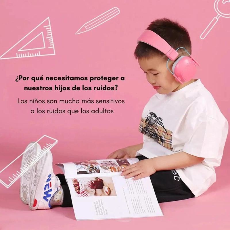 AUDIFONOS ANTIRUIDO PARA NIÑOS Y JOVENES CON AUTISMO Y TD - 2