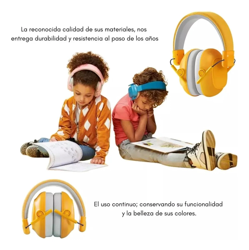 AUDIFONOS ANTIRUIDO PARA NIÑOS Y JOVENES CON AUTISMO Y TD - 4