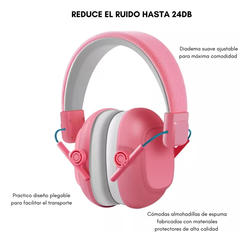 AUDIFONOS ANTIRUIDO PARA NIÑOS Y JOVENES CON AUTISMO Y TD - 5