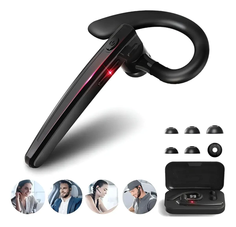 AUDIFONOS DEPORTIVOS INALAMBRICOS BLUETOOTH MANOS LIBRES - 1