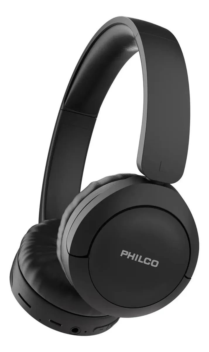 AUDIFONO INALAMBRICO NEGRO CON MICROFONO INTEGRADO - 1
