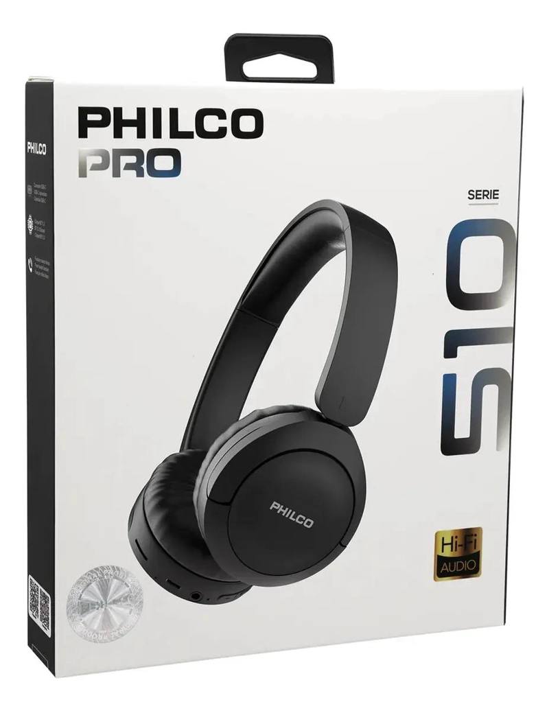 AUDIFONO INALAMBRICO NEGRO CON MICROFONO INTEGRADO - 5