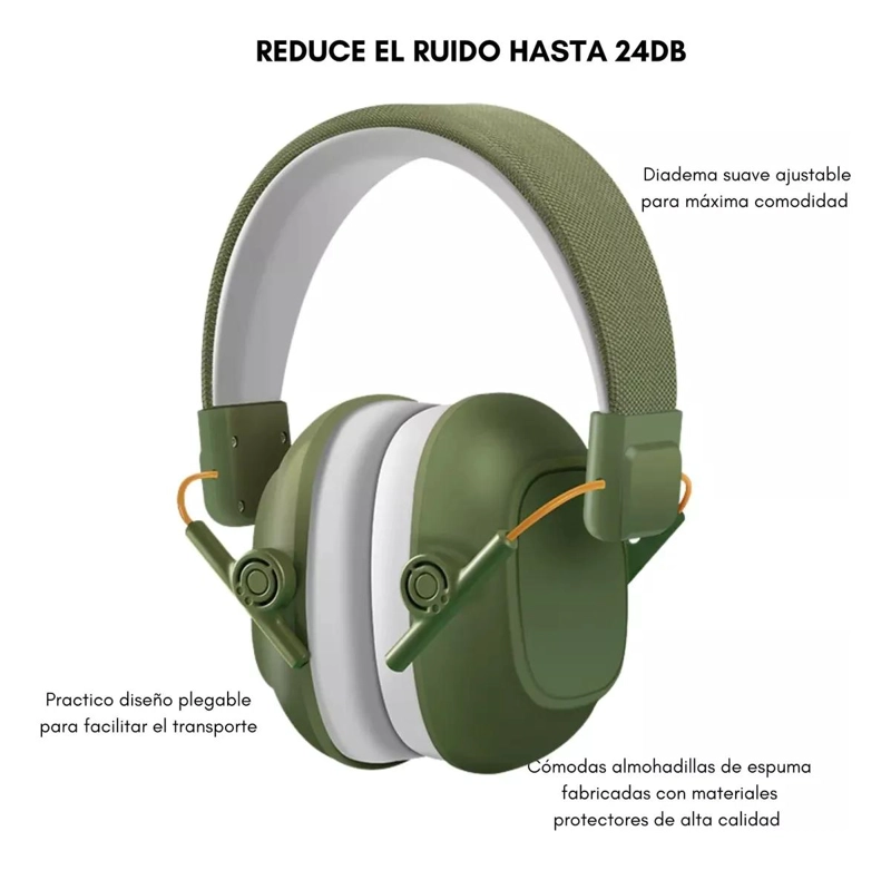 AUDIFONOS ANTIRUIDO PARA NIÑOS Y JOVENES CON AUTISMO Y TD - 3