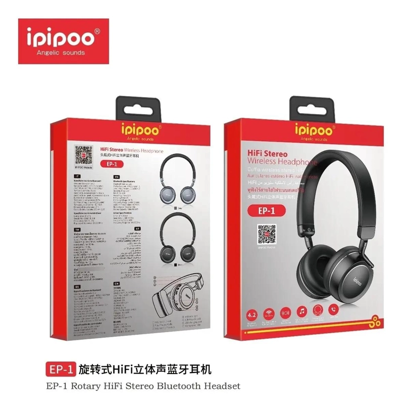 AUDIFONO BLUETOOTH RECARGABLE MANOS LIBRES HI-FI - 5