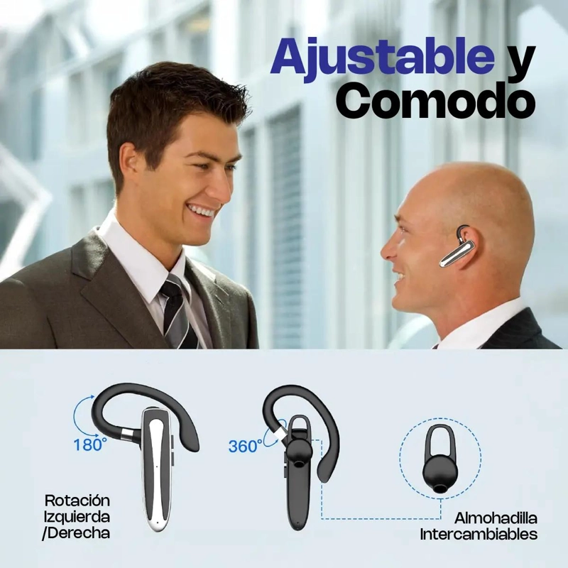 AUDIFONO BLUETOOTH PROFESIONAL MANOS LIBRES YYK-530 - 5