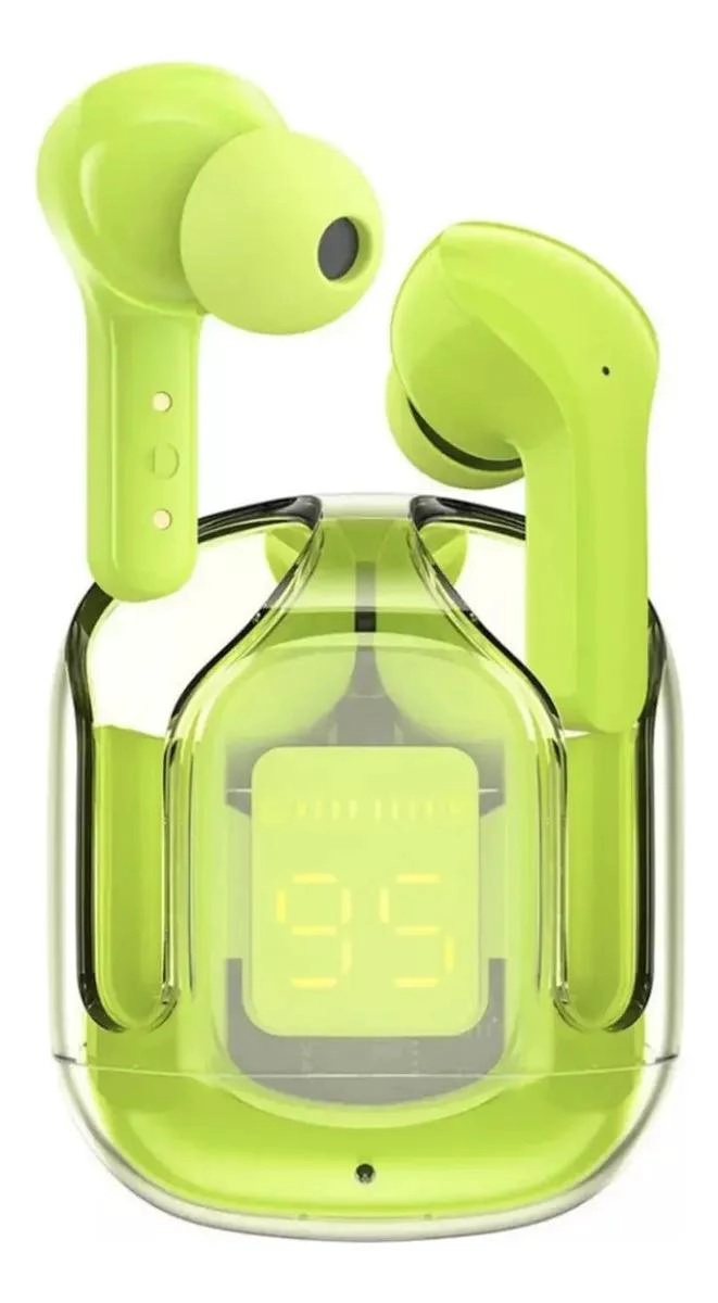AUDIFONOS INALAMBRICOS BLUETOOTH COLOR VERDE - 1