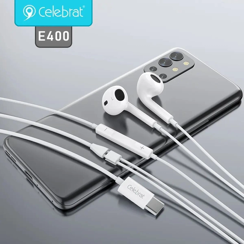 AUDIFONOS MANOS LIBRES CON CONEXION USB-C Y DECODIFICADOR - 3