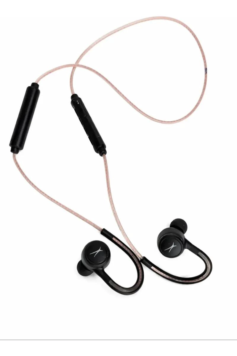 AUDIFONOS BLUETOOTH DEPORTIVOS IPX4 CON LUZ LED Y 6H DE B - 1