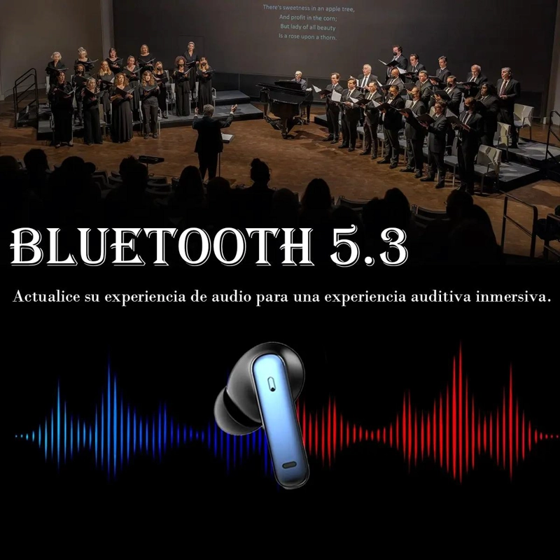 AUDIFONOS INALAMBRICOS BLUETOOTH 5.3 TWS IN-EAR - 2