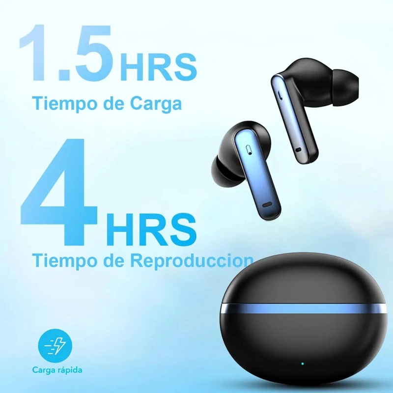 AUDIFONOS INALAMBRICOS BLUETOOTH 5.3 TWS IN-EAR - 3