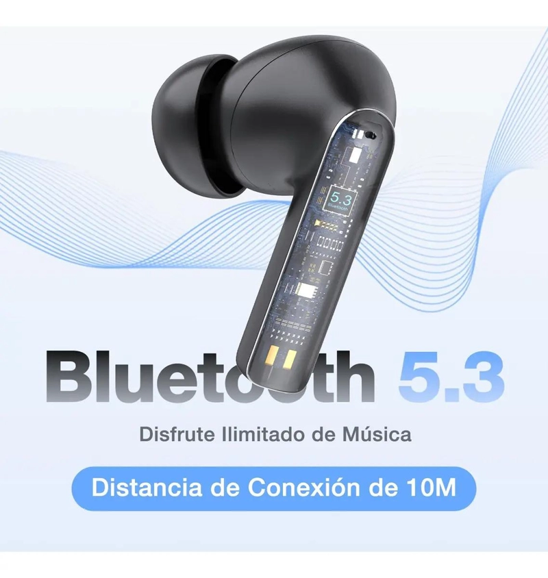 AUDIFONOS INALAMBRICOS BLUETOOTH 5.3 TWS IN-EAR - 5