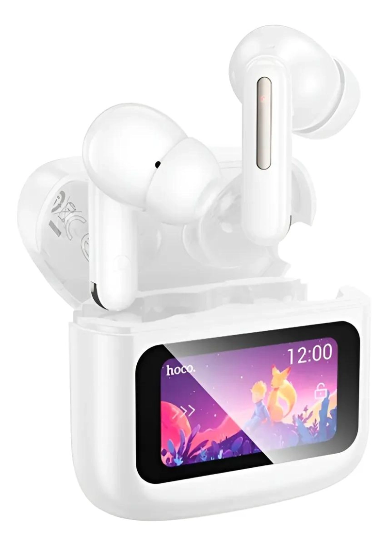 AUDIFONOS INALAMBRICOS CON PANTALLA LED Y BATERIA 7H - 1