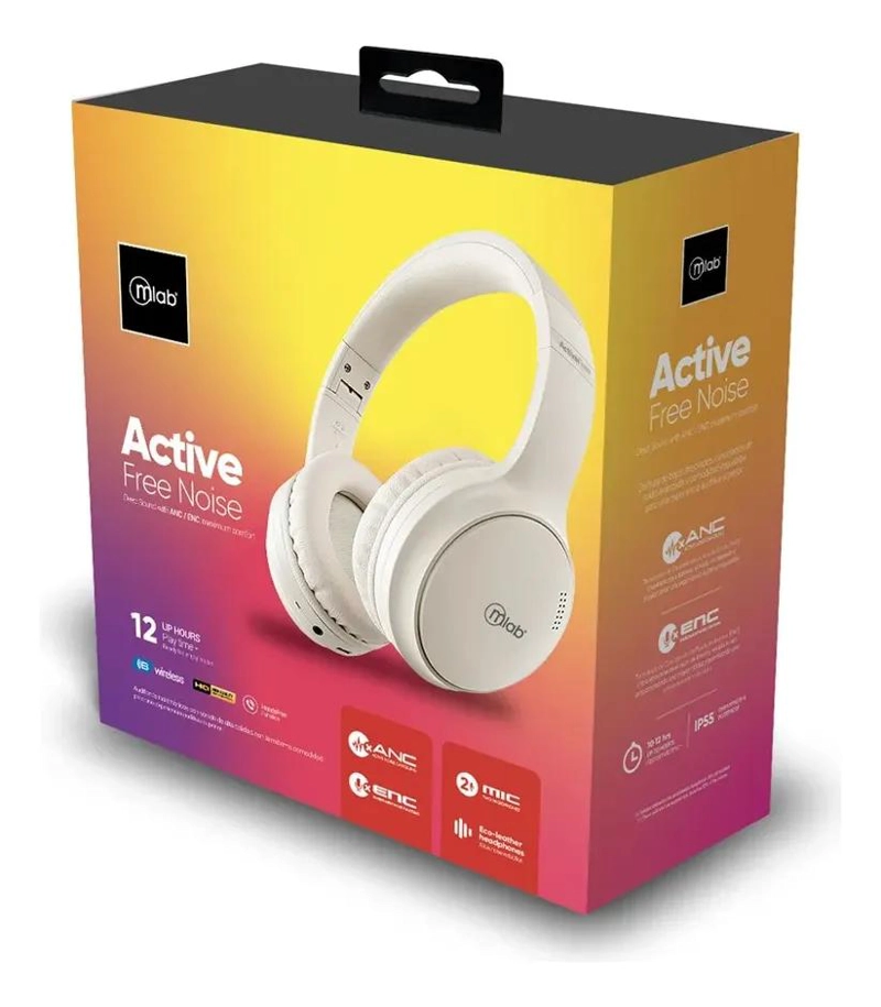 AUDIFONOS INALAMBRICOS CON CANCELACION ACTIVA DE RUIDO - 1