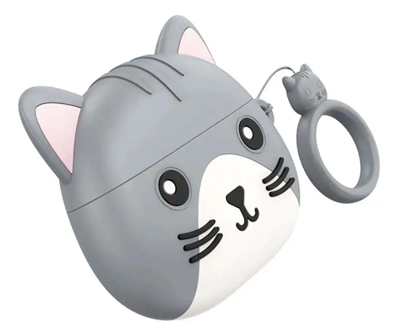 AUDIFONOS INALAMBRICOS BLUETOOTH PARA NIÑOS DISEÑO GATO - 1