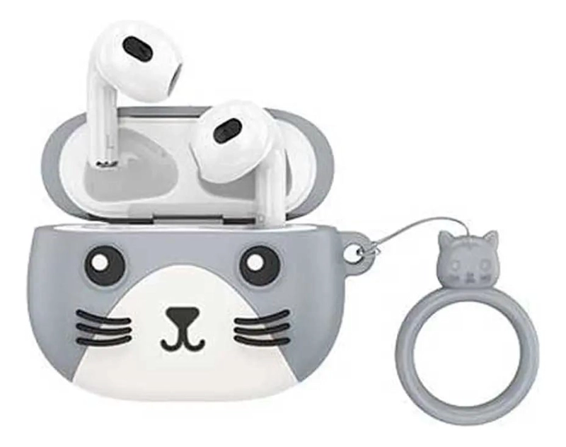 AUDIFONOS INALAMBRICOS BLUETOOTH PARA NIÑOS DISEÑO GATO - 3