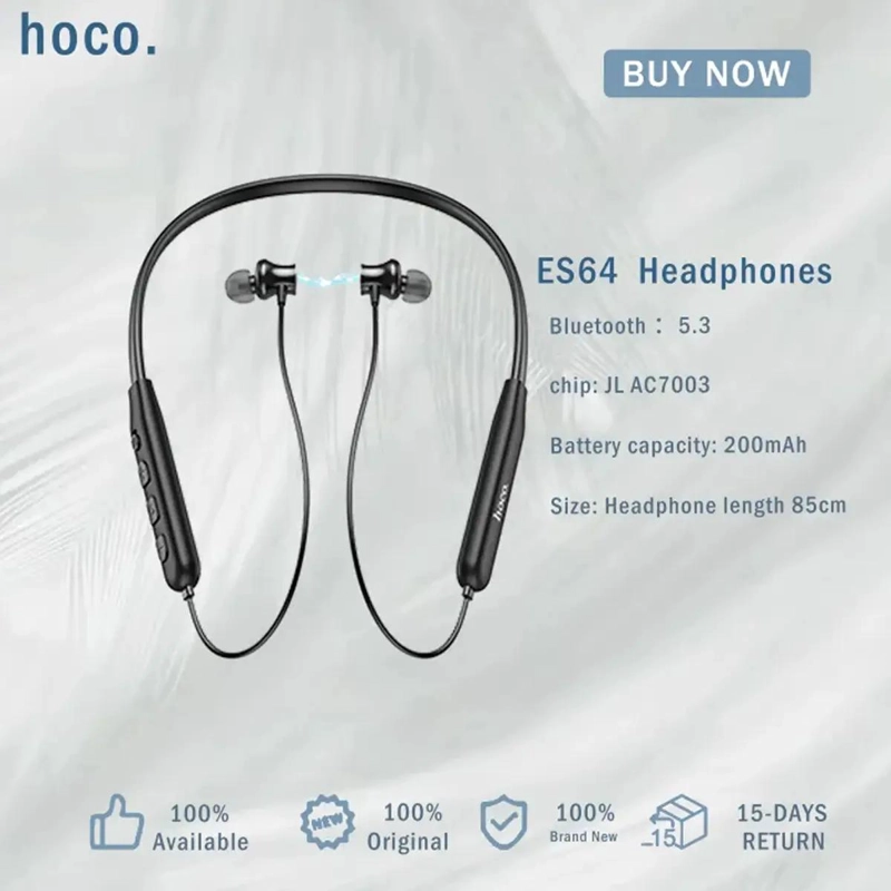 AUDIFONOS BLUETOOTH DEPORTIVOS CON SONIDO HI-FI Y 30 HOR - 4